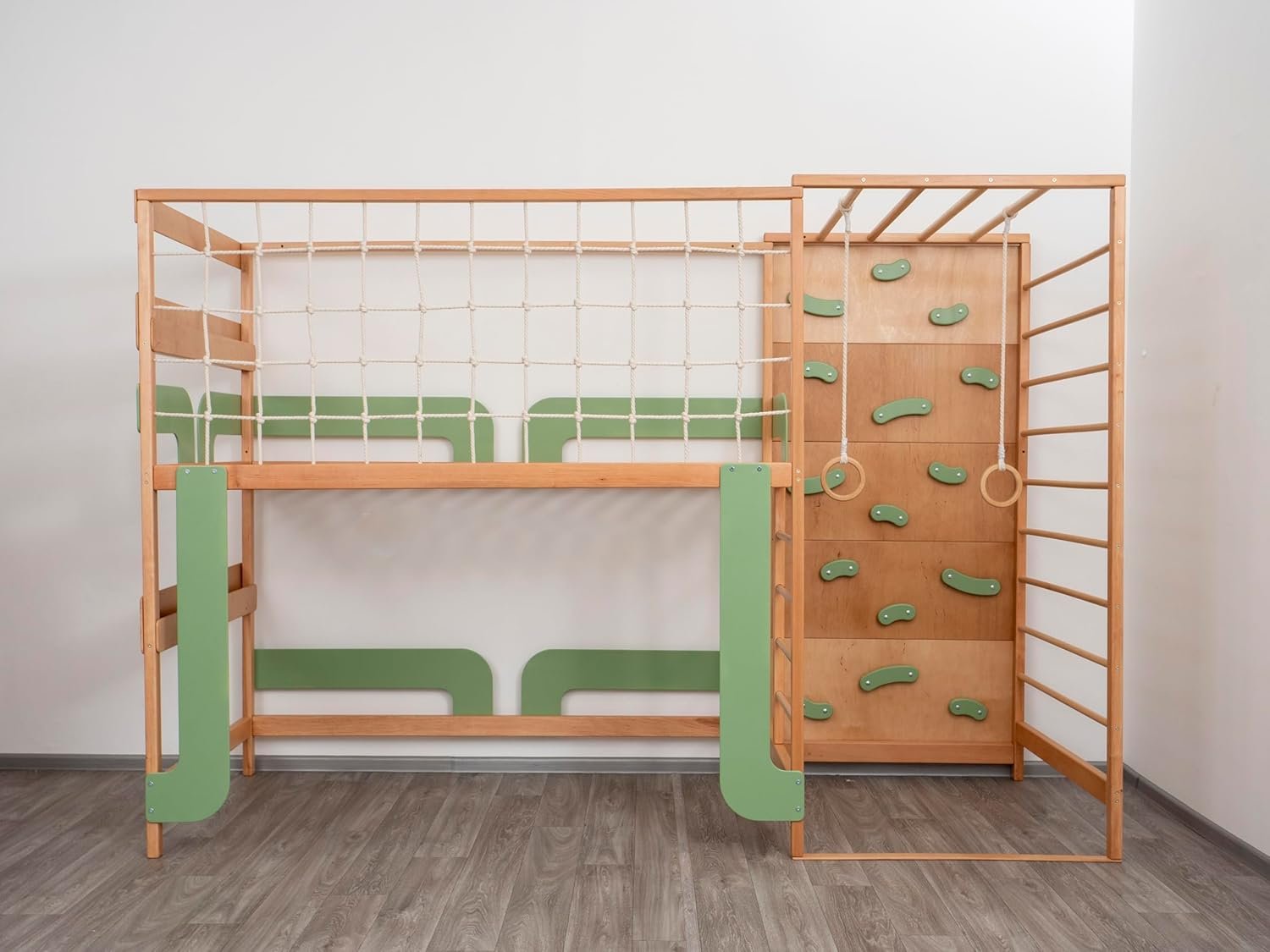 Montessori Twin Bunk Bed for Toddlers