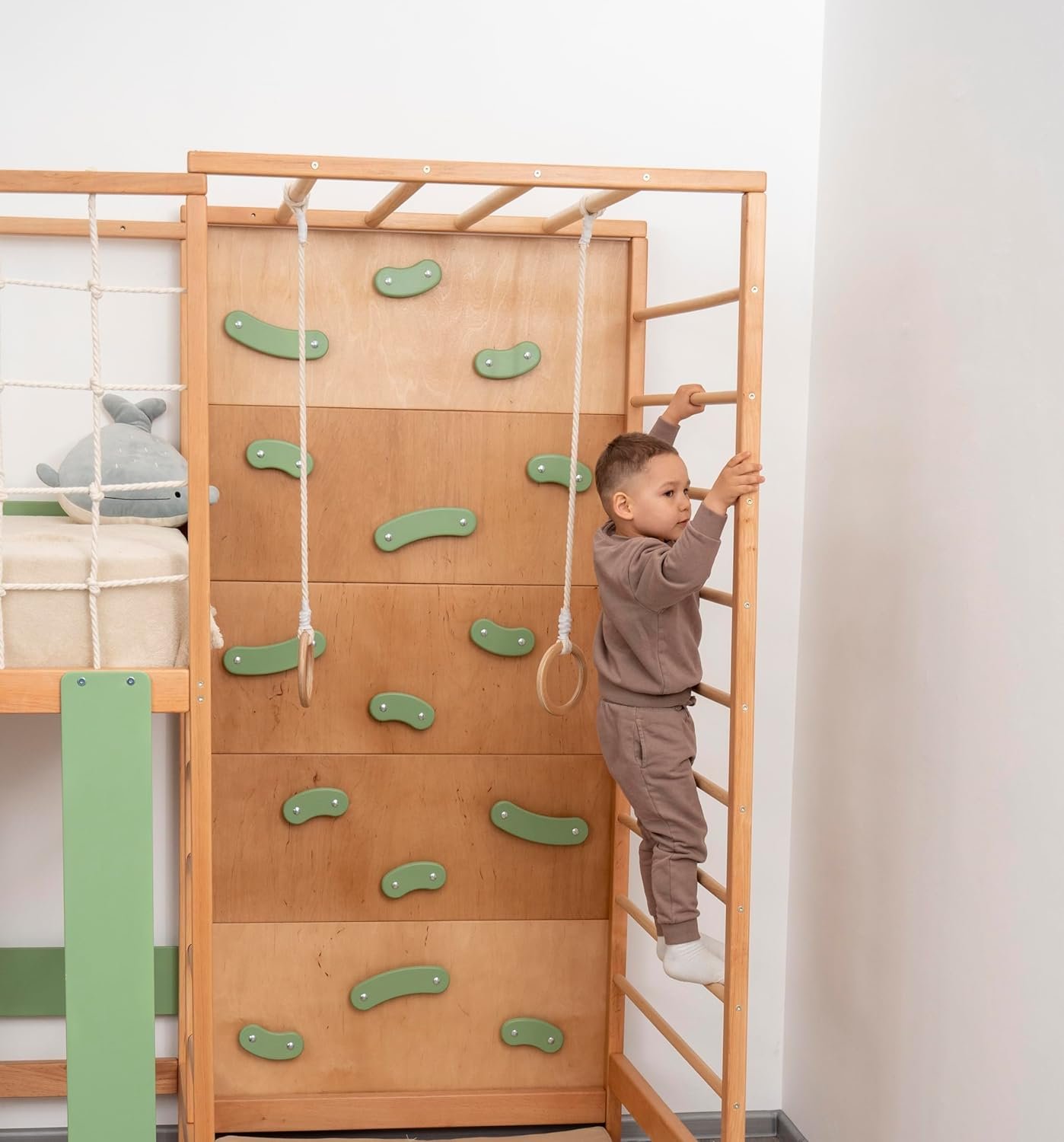 Montessori Twin Bunk Bed for Toddlers