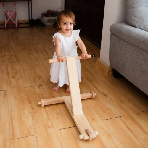 Traditional Wooden Baby Walker 