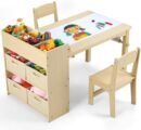 Kids Art Table and Chairs Set