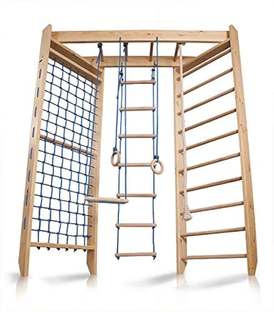 Swedish Ladder Wall Climbing Toy for Kids