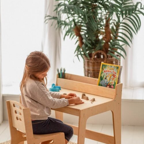 Montessori Table and Chair Set