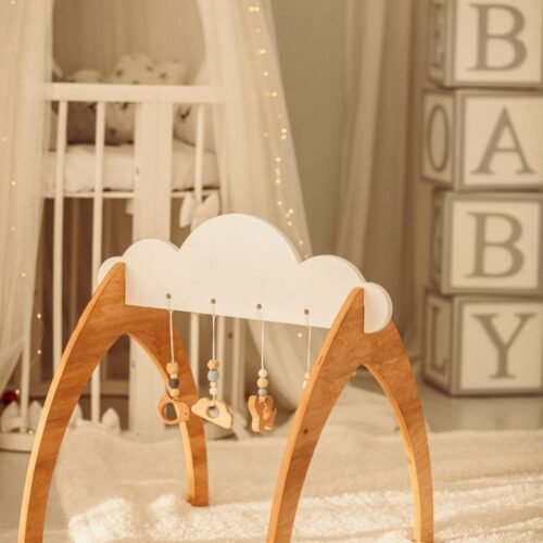 Wooden Baby Gym “Clouds” 
