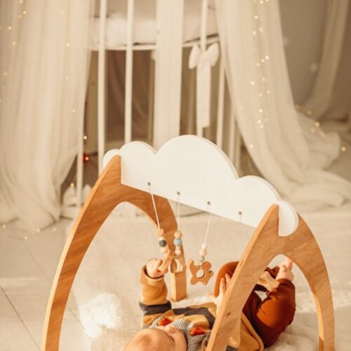 Wooden Baby Gym “Clouds” 