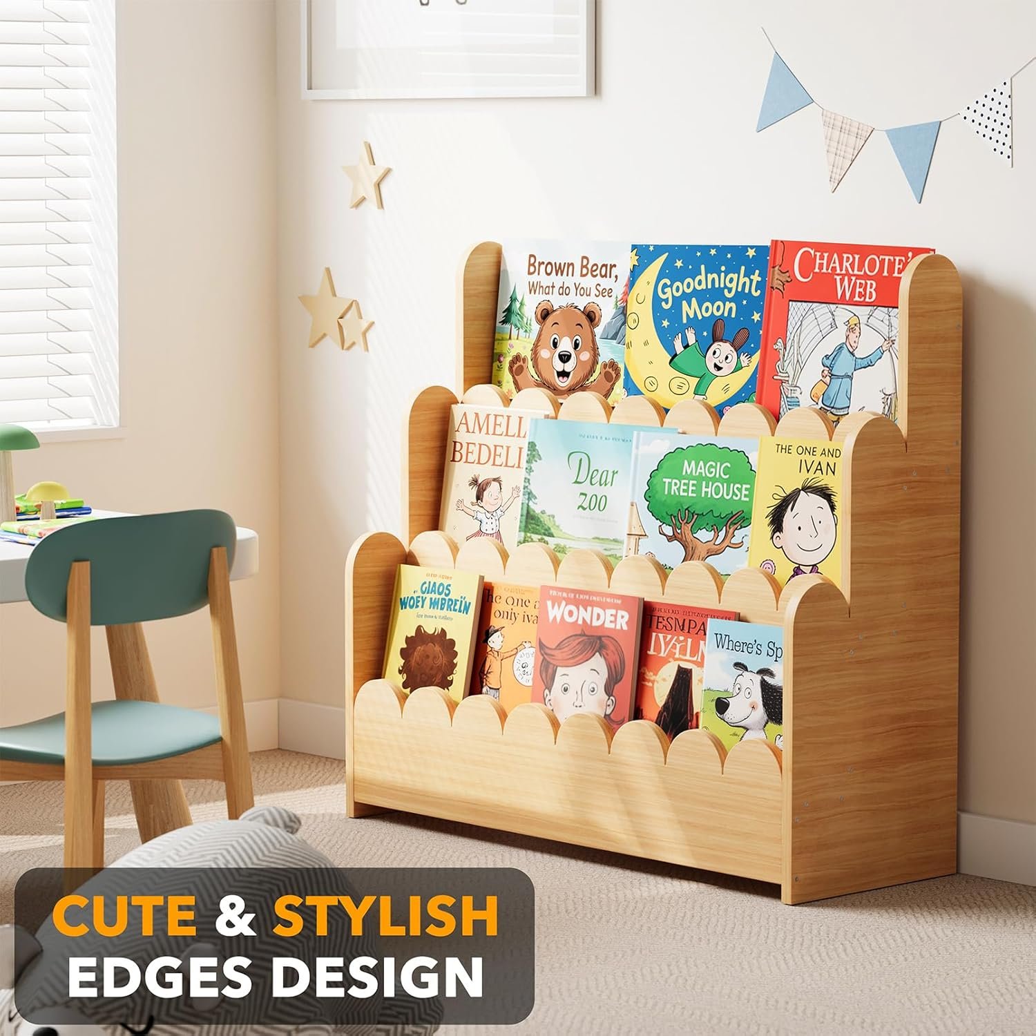 Montessori Bookcase for Children