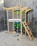 Jungle Gym Monkey Bars with Slide 