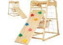7-in-1 Wood Indoor Playground for Toddlers 