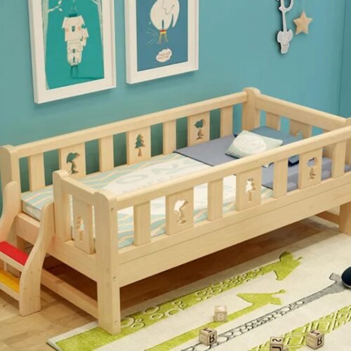 Toddler Bed with Stairs