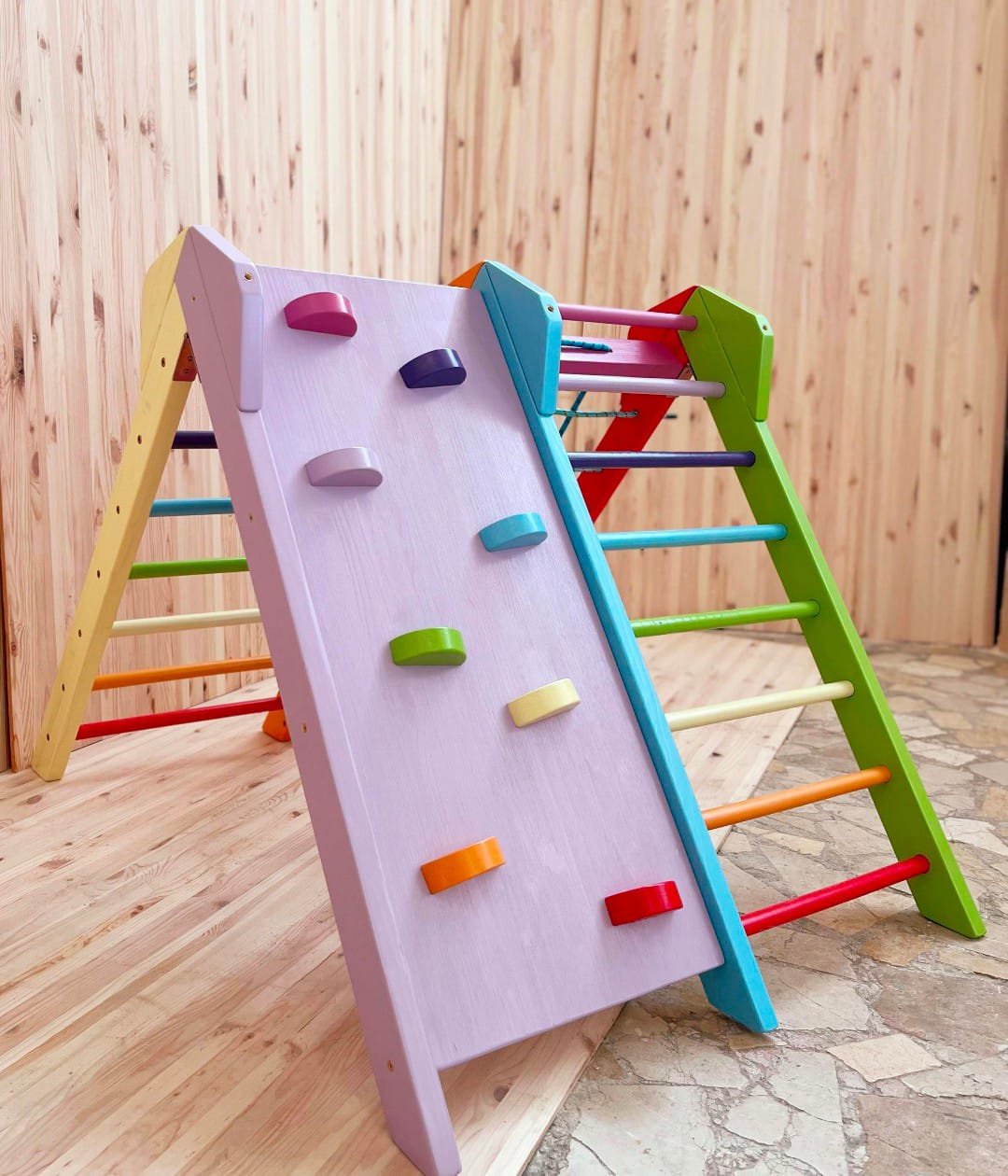 Foldable Double Climber for Kids