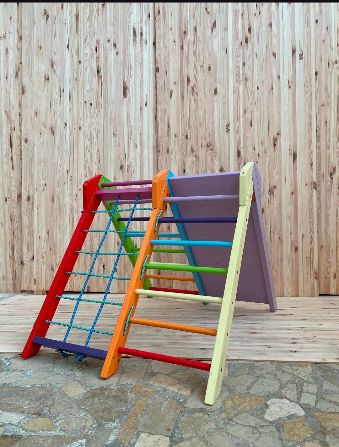 Foldable Double Climber for Kids