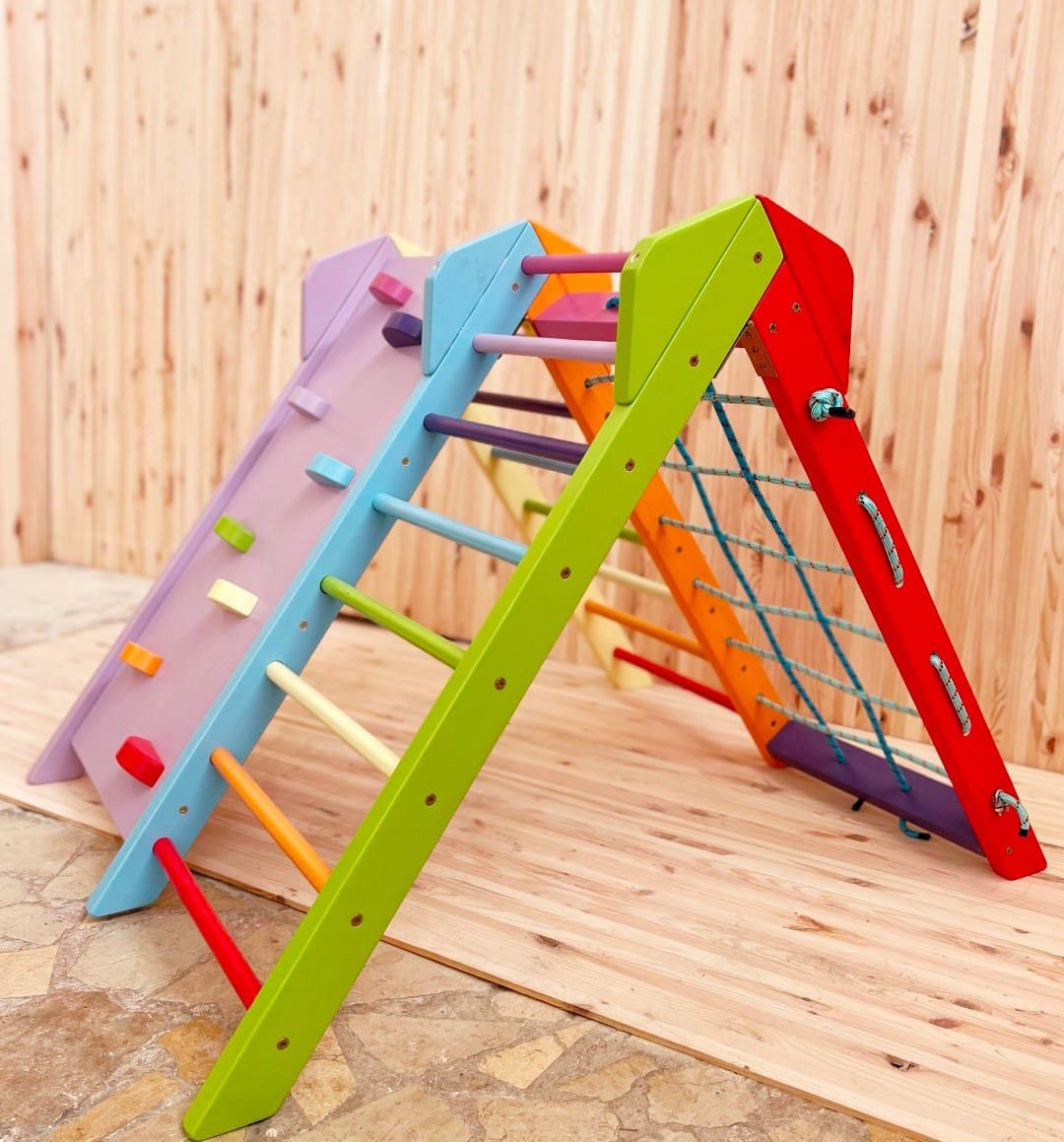 Foldable Double Climber for Kids
