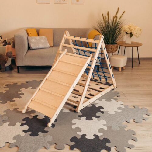 Pikler Triangle Set with Ramp 