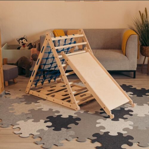 Pikler Triangle Set with Ramp 