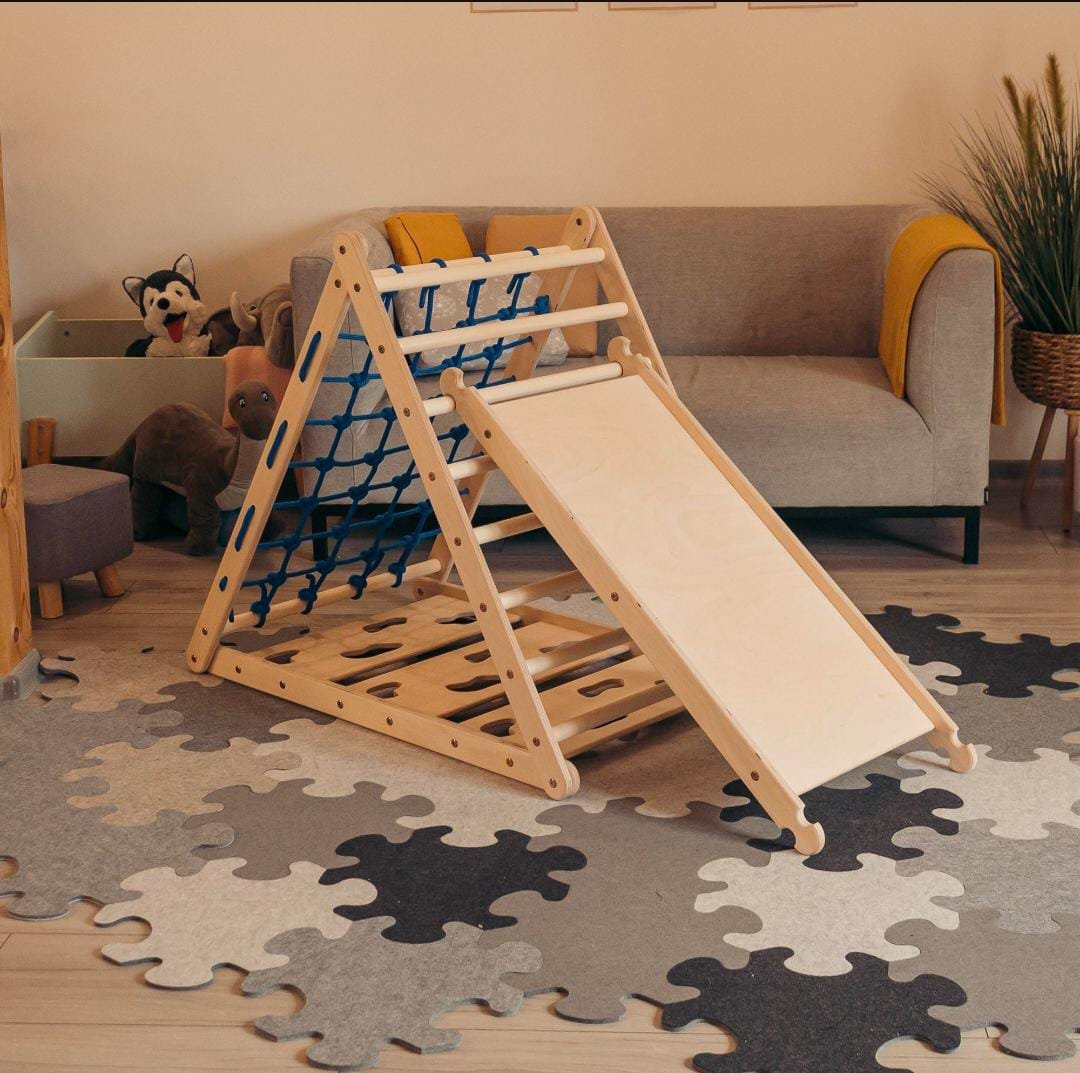 Pikler Triangle Set with Ramp