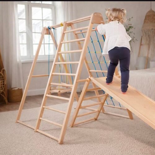 Foldable Montessori Wooden Playground