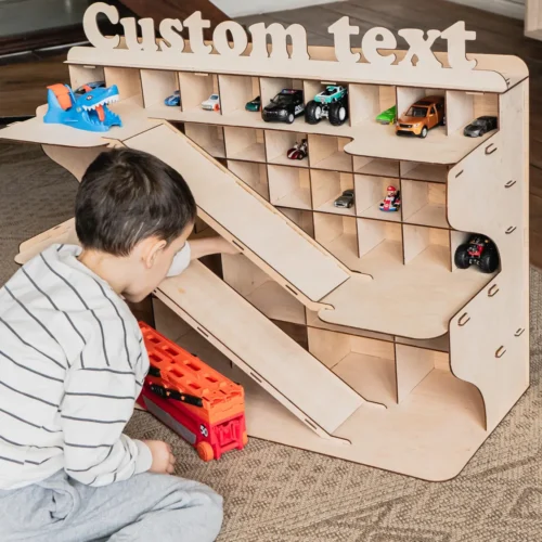 Toy Car Parking Garage for Toddler Boys