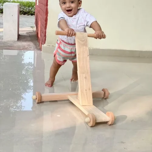 Traditional Wooden Baby Walker 