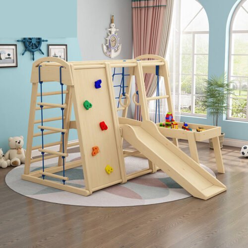 Wooden Climbing Frames Gym Playground