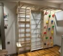 Swedish Ladder with Wall Bars for Kids