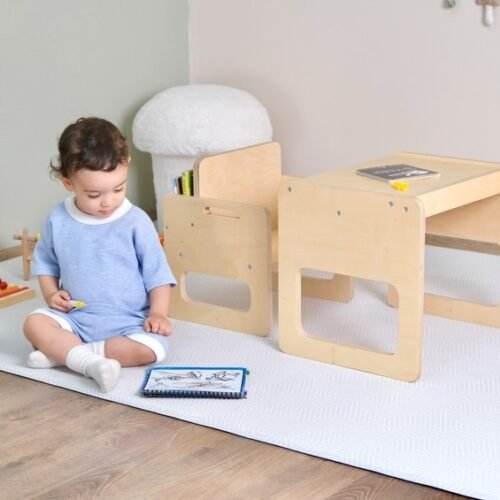 Montessori Weaning Table & Chair Set