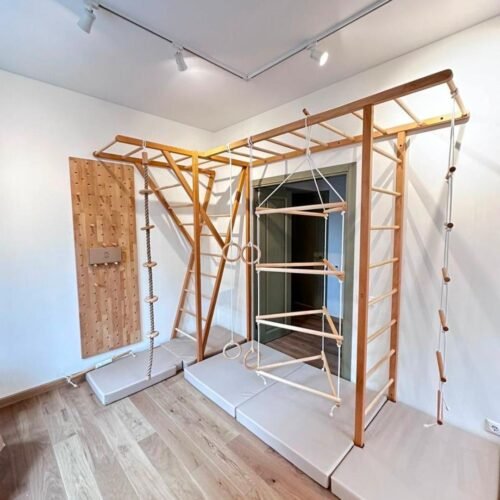 Indoor Kids Climbing Ladder Set