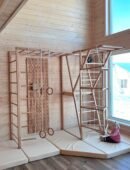 Indoor Kids Climbing Ladder Set
