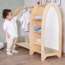Wooden Montessori Kids Clothing Rack