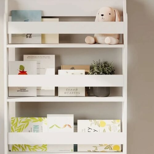 3-Tier Wooden Modern Wall-Mounted Shelf 