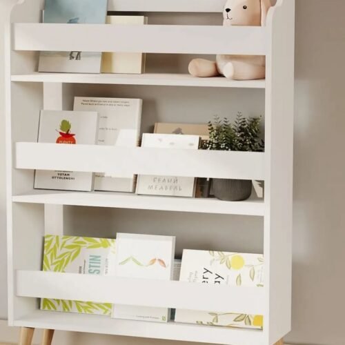 3-Tier Wooden Modern Wall-Mounted Shelf 
