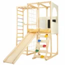 7-in-1 Indoor Wooden Adventure Gym