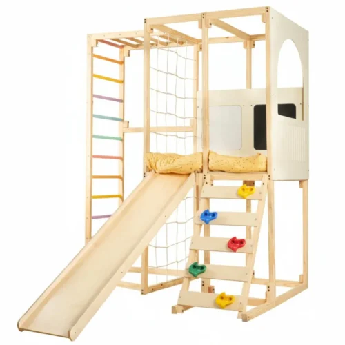 7-in-1 Indoor Wooden Adventure Gym